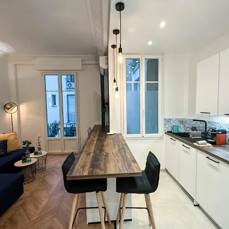 Clemenceau - Central, Calme, Cosy, Moderne Appartamento Nizza